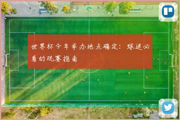 世界杯今年举办地点确定：球迷必看的观赛指南