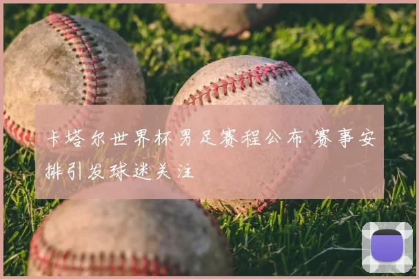卡塔尔世界杯男足赛程公布 赛事安排引发球迷关注