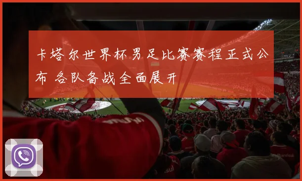 卡塔尔世界杯男足比赛赛程正式公布 各队备战全面展开